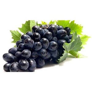 Fresh Black Grapes 1 KG