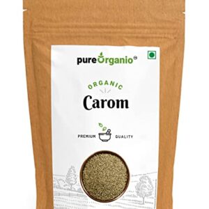 Pure Organio - Organic Ajwain Seeds | Carom Seeds (1 kg)