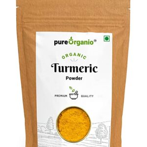 Pure Organio - Turmeric Powder - Organic Haldi Powder (350 Gm)