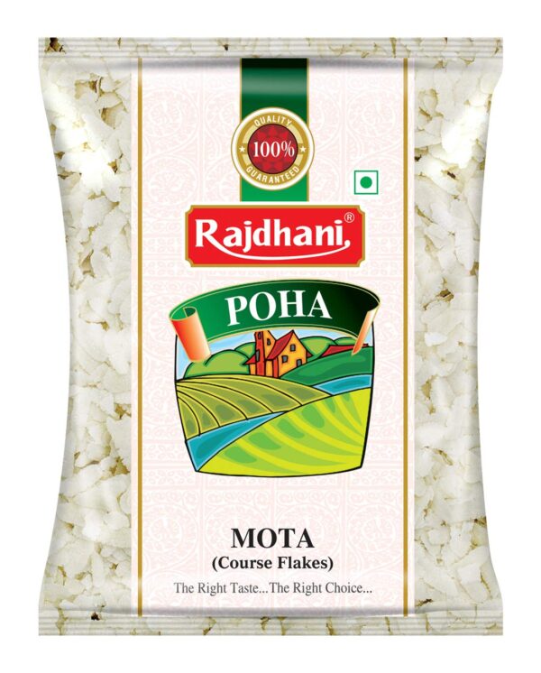 Rajdhani Poha Mota, 500g (Pack of 10)
